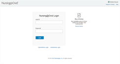 Desktop Screenshot of nursing.uk.ovid.com