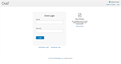 Desktop Screenshot of gateway-di.ovid.com